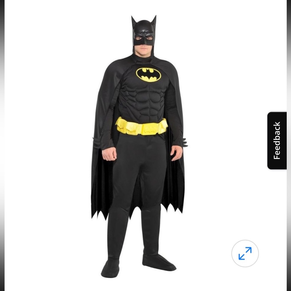 Adult Batman Muscular costume
